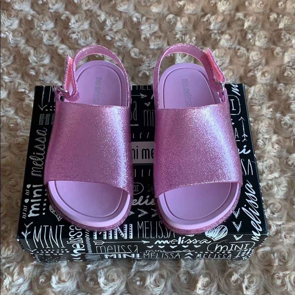 Mini Melissa Beach Slides Sandals